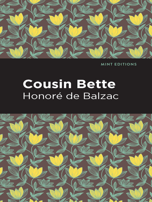 Title details for Cousin Bette by Honoré de Balzac - Available